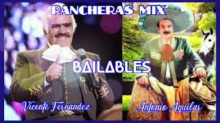 VICENTE FERNÁNDEZ VS ANTONIO AGUILAR MIX RANCHERAS 2024 [upl. by Obie]