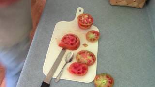 Saving Heirloom Beefsteak Tomato Seeds [upl. by Lavoie]