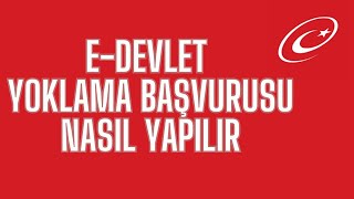 E Devlet Askerlik Yoklama Başvurusu Nasıl Yapılır [upl. by Akerahs]