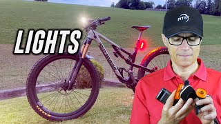 Luci ciclismo e mountain bike mtb segnaletiche e notturne  MTBT [upl. by Notse]