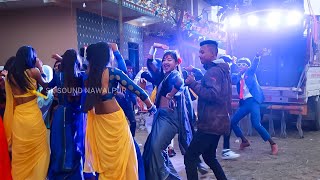 Tharu girls Dance on wedding  Prasauni vs Agyauli  SK Sound And Light Gochhada Nawalpur [upl. by Elocan815]