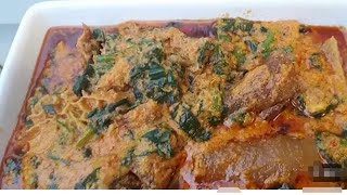 How to make Egusi soup with spinach [upl. by Meade]