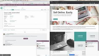 Odoo Helpdesk Ticket mit Coupon Integration [upl. by Filip]