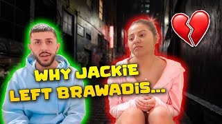 The real reason Jackie LEFT Brawadis unseen footage [upl. by Olrak]