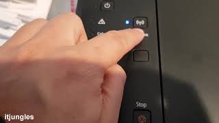 Canon Wireless MG3660 Printer How to Reset  Disconnect WiFi Connection [upl. by Beltran]