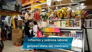 Inflación y pobreza sacuden la dieta de los mexicanos [upl. by Leihcar]