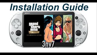 The Tutorial GTA Trilogy Definitive Edition Takes Over PS Vita [upl. by Hadsall733]