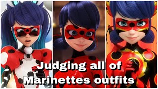 Rating all of ladybugs costumes [upl. by Nosle439]