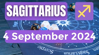 Sagittarius horoscope  Sagittarius Horoscope for Today 4 September 2024 [upl. by Namya]