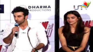 Ranbir Kapoor Gets Angry At Media For Deepika Padukone  Yeh Jawaani Hai Dewaani Trailer Launch [upl. by Sidnal]