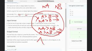 Swapping Marks Digits  SWMA  Codechef STARTERS 130  Full Solution with code [upl. by Alian]