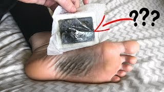 I TESTED DETOX FOOT PADS FOR 5 DAYS [upl. by Hugh]