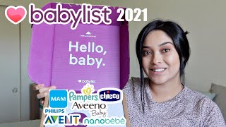 AMAZON Baby Registry Welcome Box Free Amazon Baby Bag Freebie Unboxing 2024 [upl. by Ringsmuth442]