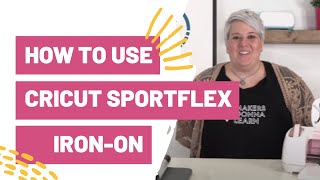 How To Use Cricut SportFlex IronOn [upl. by Jareen936]