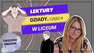 Dziady część III  streszczenie obrazkowe dla liceum [upl. by Lliw58]