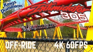 Intimidator 305 OffRide 4K 60fps  Kings Dominion [upl. by Fennell686]