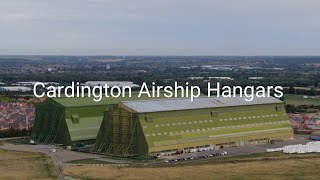 Cardington Airfield RAF Cardington Airship Hangars UK [upl. by Hillier]