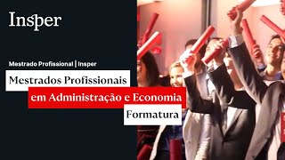 Mestrados Profissionais em Administração e Economia [upl. by Athalie]