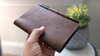 Genuine Leather Field Notes Journal Cover Review  Vera Forma Leatherworks [upl. by Magree214]