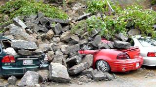 Ellicott City wall collapse walk around [upl. by Dosi]