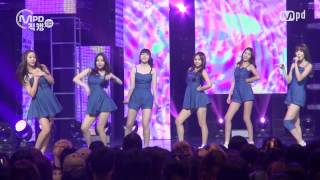 MPD직캠여자친구 직캠 오늘부터 우리는 GirlFriend Fancam 엠카운트다운150903 [upl. by Noizneb]