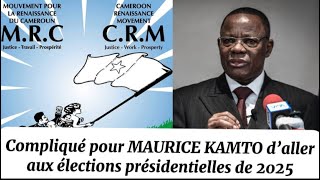 MAURICE KAMTO  Situation compliquée après la prorogation du mandat des députés  Cabral Libii a … [upl. by Jose]