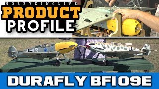 Durafly™ Messerschmitt Bf109E4 1100mm 433” PnF  HobbyKing Product Profile [upl. by Nemraciram]