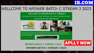 NPOWER BATCH C STREAM 3 2023  WELLCOME TO NPOWER BATCH C STREAM 3 2023 [upl. by Nairret]