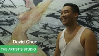 David Choe  Artists Talk with Alia Shawkat and Lance Bangs  The Artists Studio  MOCAtv [upl. by Anatniuq]