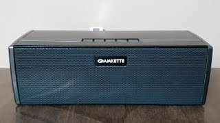 Amkette Boomer FX Bass Boosted  Portable BT Speaker  Use Headset For Best Audio Experience [upl. by Dallon]