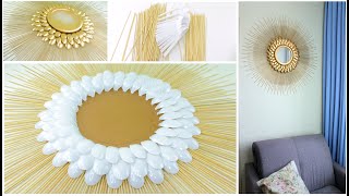 Home decor DIY room decor Wall hanging craft idea Best out of waste [upl. by Clayborne783]