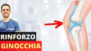 Come RINFORZARE le GINOCCHIA con solo 2 ESERCIZI [upl. by Astra918]