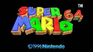 Super Mario 64 Soundtrack  Opening [upl. by Auqenaj]