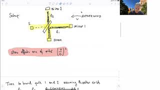 33 MichelsonMorley Experiment [upl. by Nagey]