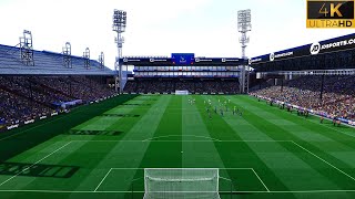 PES 2021 Ultra Realism Sound and Graphics Mod  Crystal Palace vs Man City  PES 2024 Patch  4K [upl. by Mackenzie]