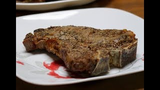 Best Way to Cook TBone Steak on Gas Grill in Winter or Summer [upl. by Bollinger]