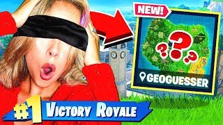 NEW BLINDFOLDED Guess That FORTNITE Location Challenge [upl. by Britney]