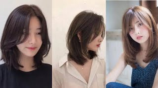 Model Rambut Wanita Korea Tren 2023  part 1 [upl. by Pandora]