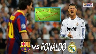 Ronaldo frustrated by Barcas Tiki Taka [upl. by Cilka]