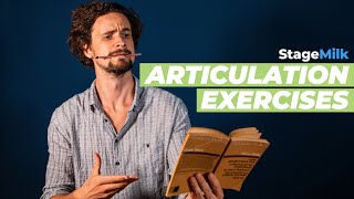 Articulation Exercises for Actors How to Improve Articulation amp Diction [upl. by Ozzy]