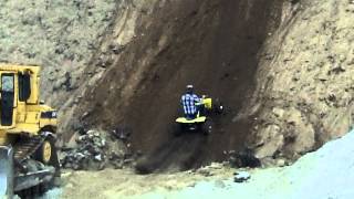 ltr 450 quadracer huge hill climb [upl. by Majka635]