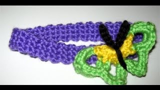 how to crochet a basic headband simple and easy [upl. by Geis]