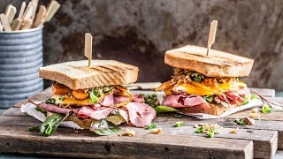 Einfaches Sandwich Deluxe  Rezept [upl. by Mariellen941]