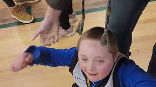 Harry Competes To Win Utah Jazz Tickets During Final Jr Jazz Basketball Game  A Down Syndrome Story [upl. by Gona]