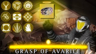 Grasp of Avarice But this Exotic Picks My Loadout [upl. by Norved]