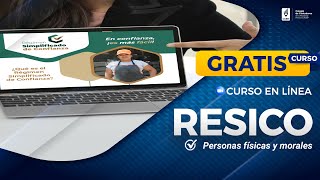 CURSO GRATIS RESICO PERSONAS FÍSICAS Y MORALES [upl. by Aoht]