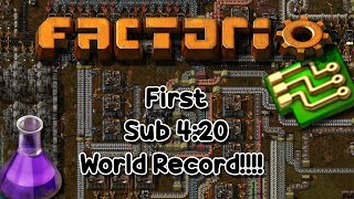 Factorio 100 Achievements former World Record  First ever sub 42000  Total time 41814 [upl. by Lrigybab]