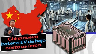 China Revoluciona el mercado de EVs con nueva Batería de Bajo costo [upl. by Sissel]