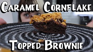 Caramel Cornflakes Brownie [upl. by Ellednahs]