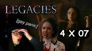 Legacies  4x07  REACTION [upl. by Enovahs]